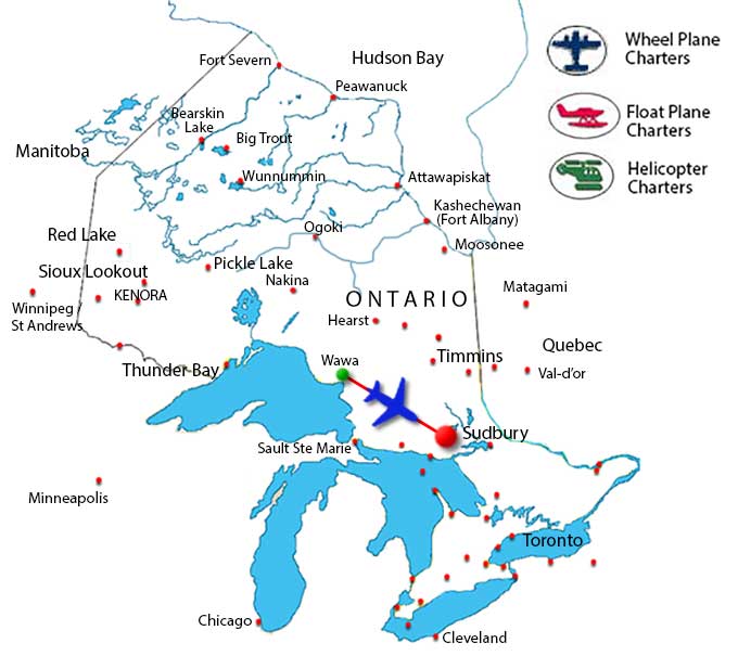 Wawa Charter Flights